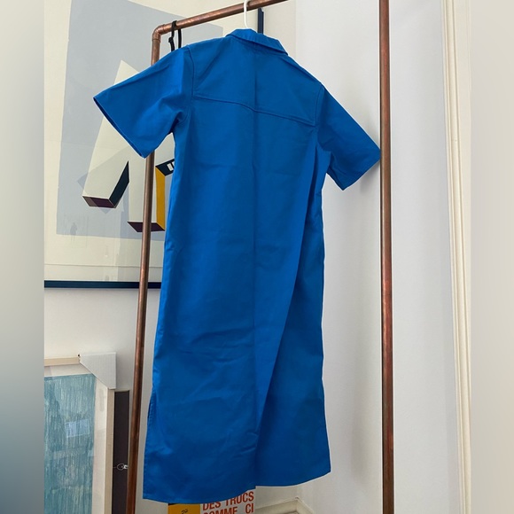 Blue stussy midi work dress - Picture 3 of 6